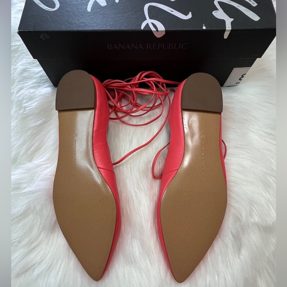 Banana Republic Allie Flat Shoe Tie straps - Picture 2 of 7